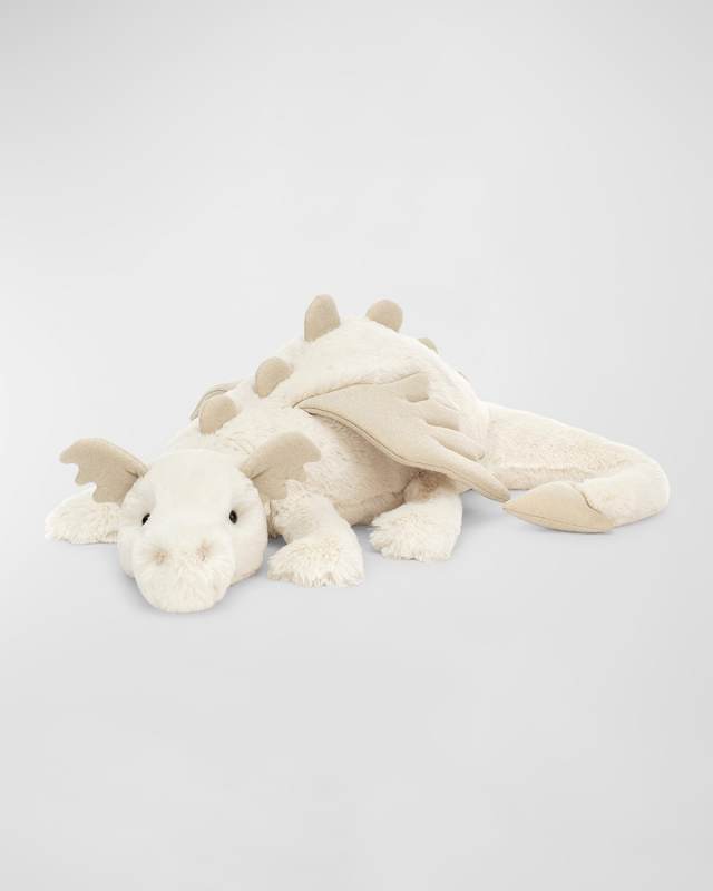 Snow Dragon Oversized Stuffed Animal